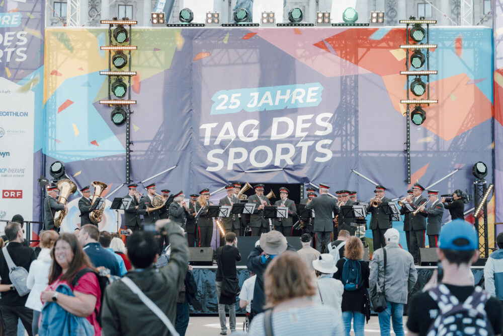 Tag des Sports 2026, am 26. September 2026, in Wien. Tag des Sports 2026, am 26. September 2026, in Wien.